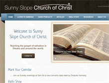 Tablet Screenshot of churchofchrist.com