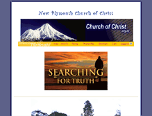 Tablet Screenshot of churchofchrist.org.nz