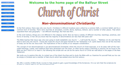 Desktop Screenshot of churchofchrist.com.au